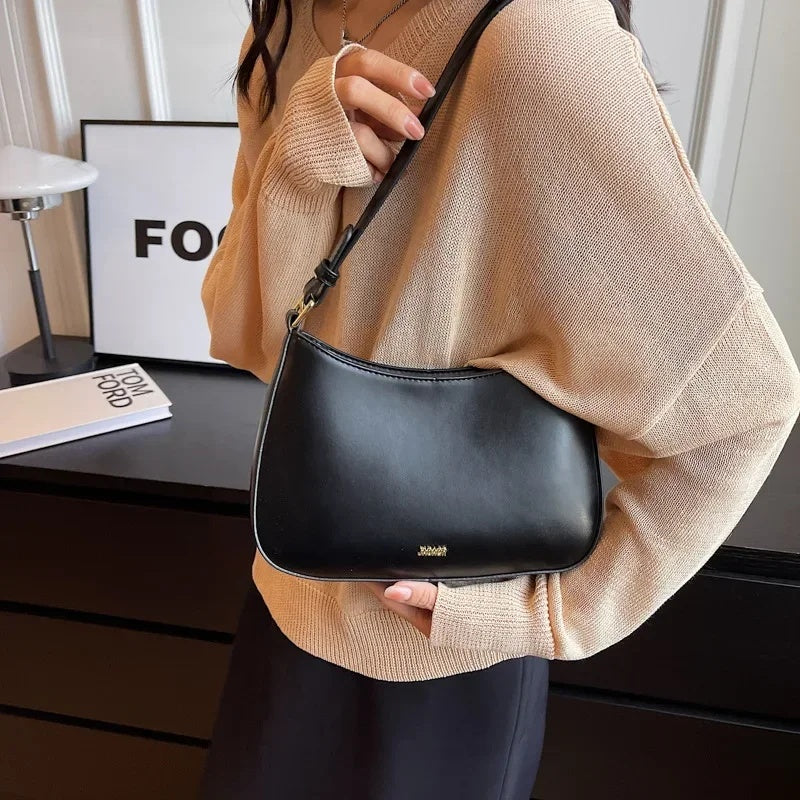 Sac Épaule Rouge Femme – Cuir Texturé Luxe