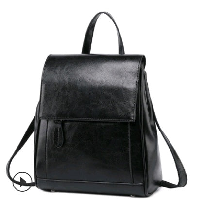 sac à dos en cuir à l'Aspect ciré