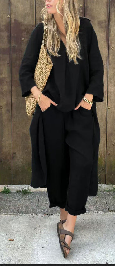 Ensemble 2 Pièces Femme Uni