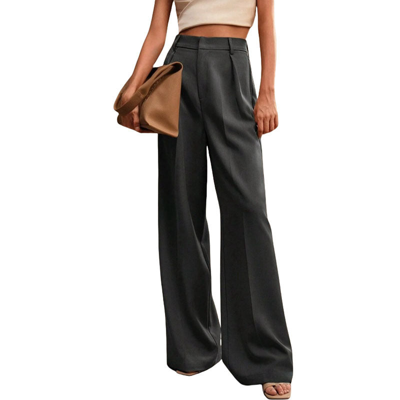 Pantalon Large Droit Femme