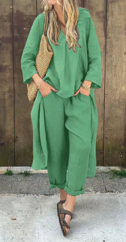 Ensemble 2 Pièces Femme Uni