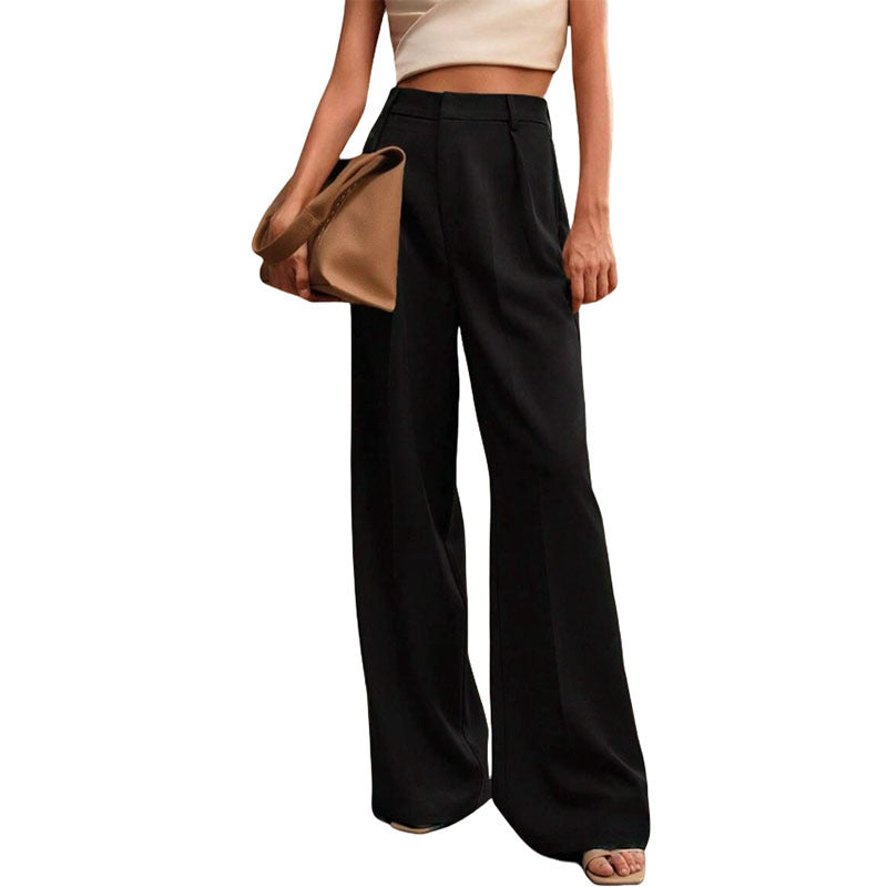 Pantalon Large Droit Femme