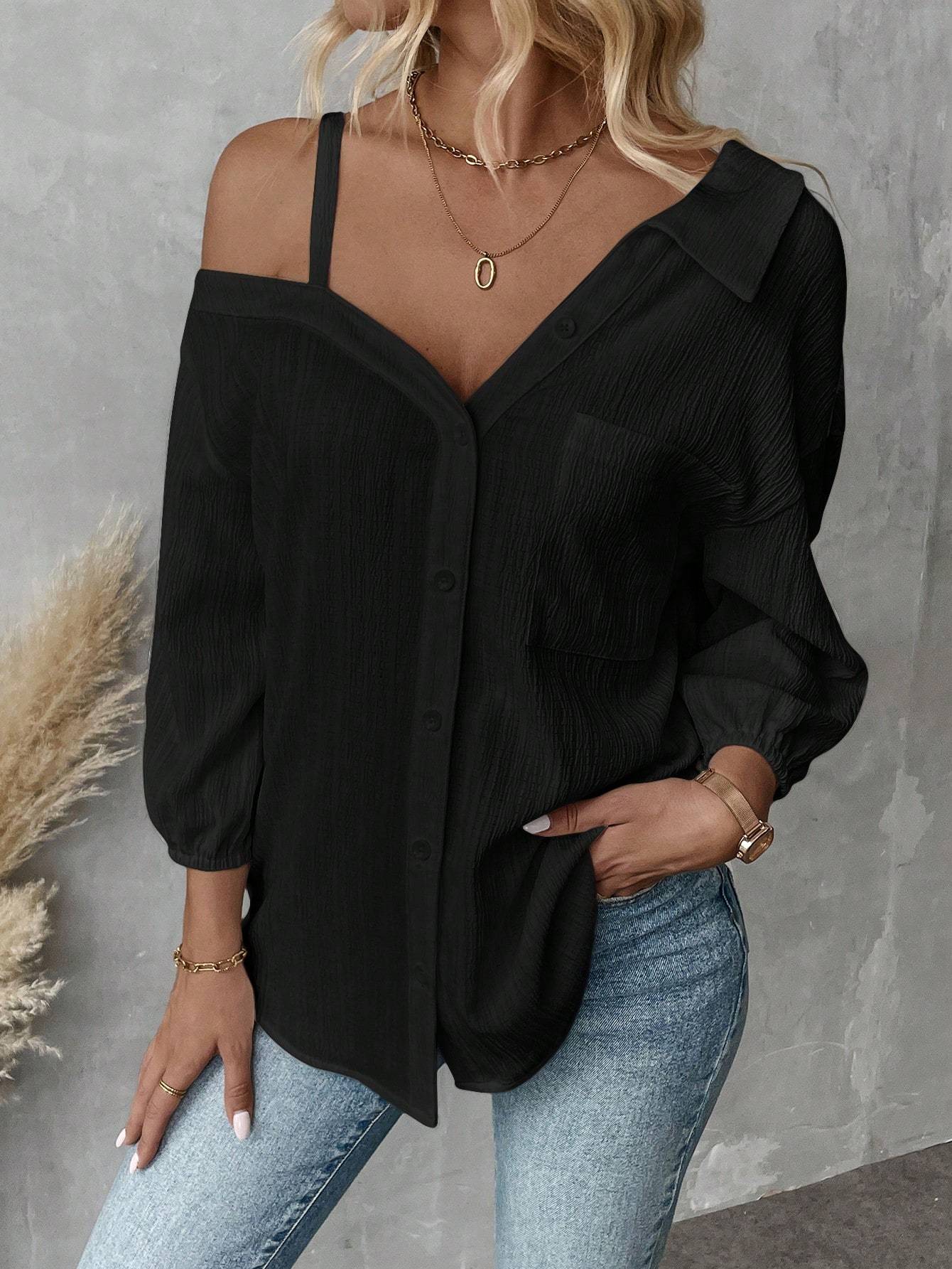 Blouse Asymétrique Casua