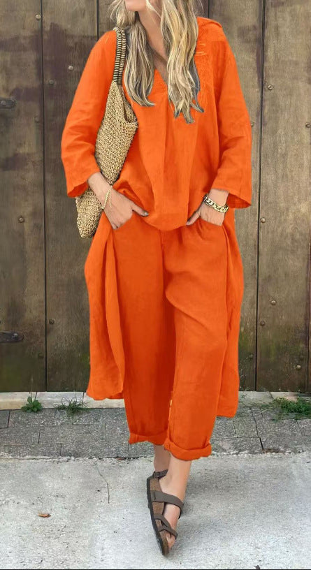 Ensemble 2 Pièces Femme Uni