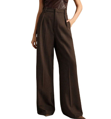 Pantalon Large Droit Femme
