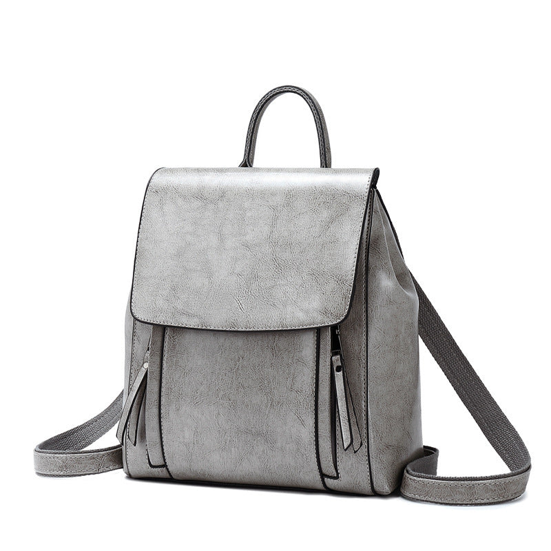 sac à dos en cuir à finition huilée