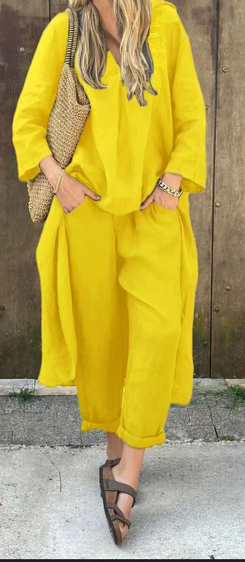 Ensemble 2 Pièces Femme Uni