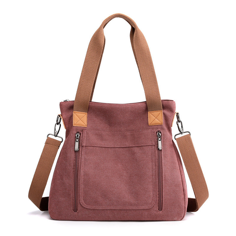 Sac Cabas Femme en Toile - Grand Format Décontracté