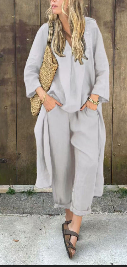 Ensemble 2 Pièces Femme Uni