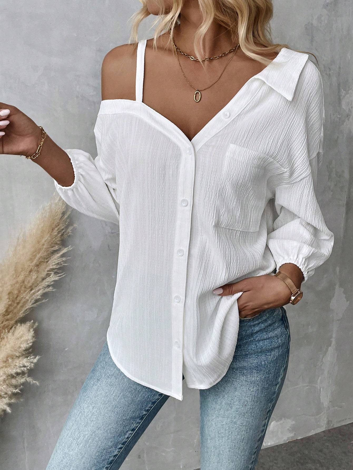 Blouse Asymétrique Casua