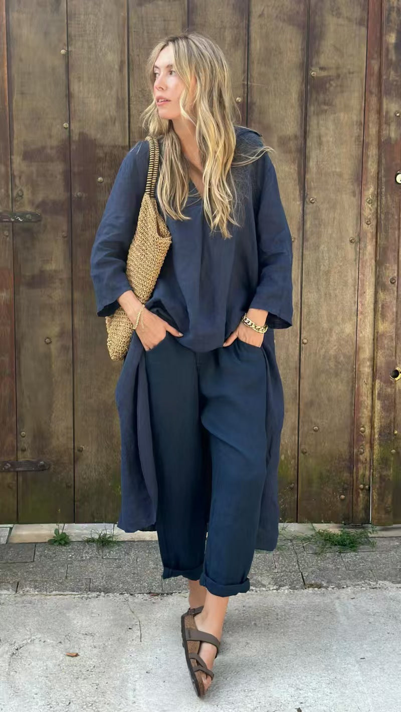 Ensemble 2 Pièces Femme Uni