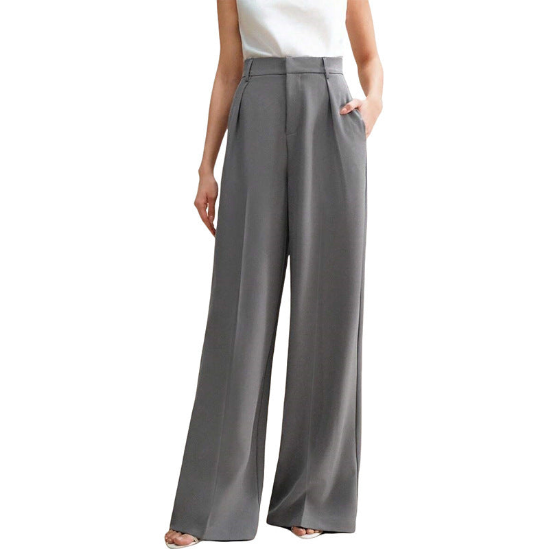 Pantalon Large Droit Femme