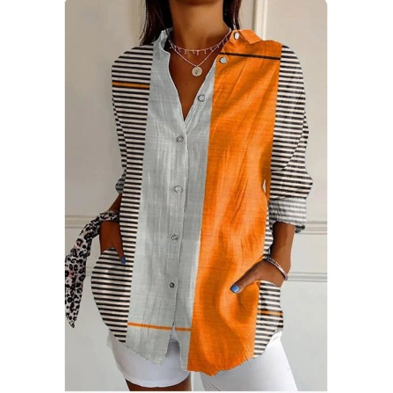 Chemise Géométrique pour Femme