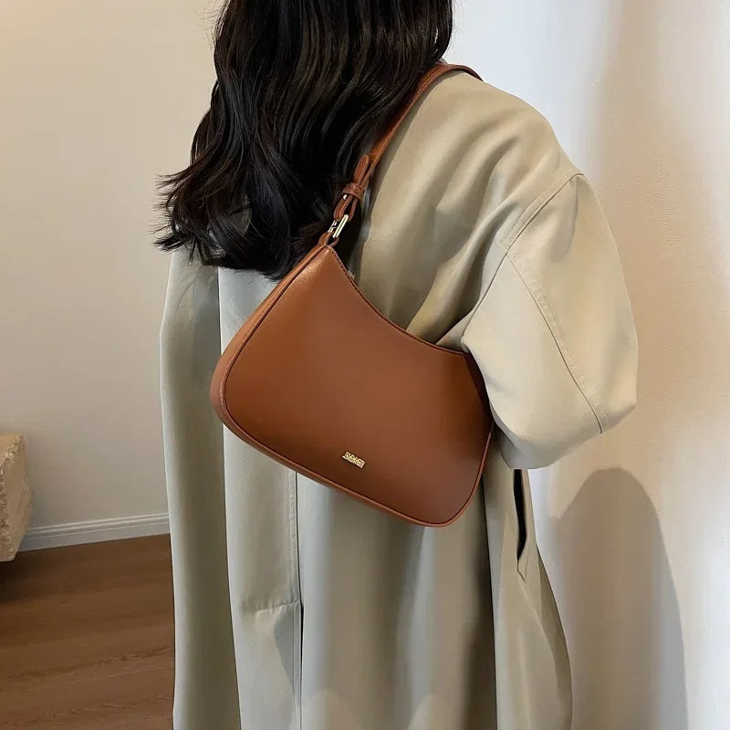 Sac Épaule Rouge Femme – Cuir Texturé Luxe