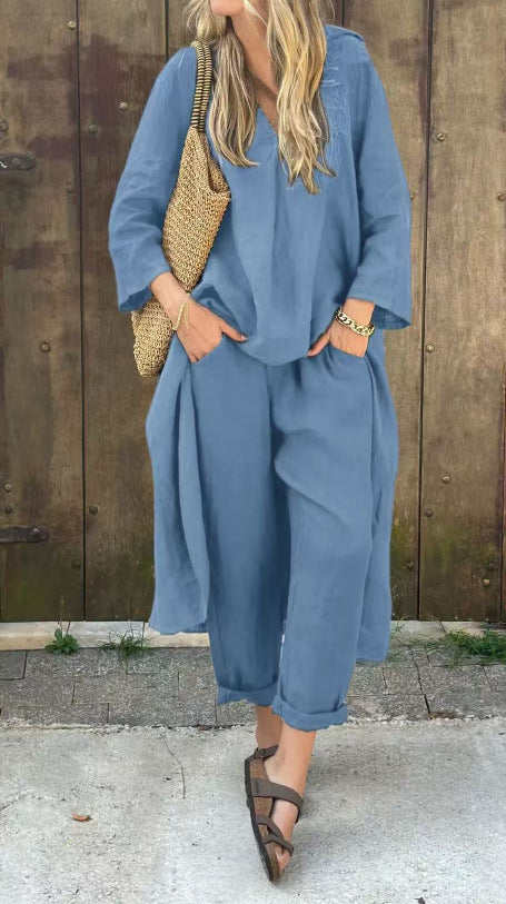 Ensemble 2 Pièces Femme Uni