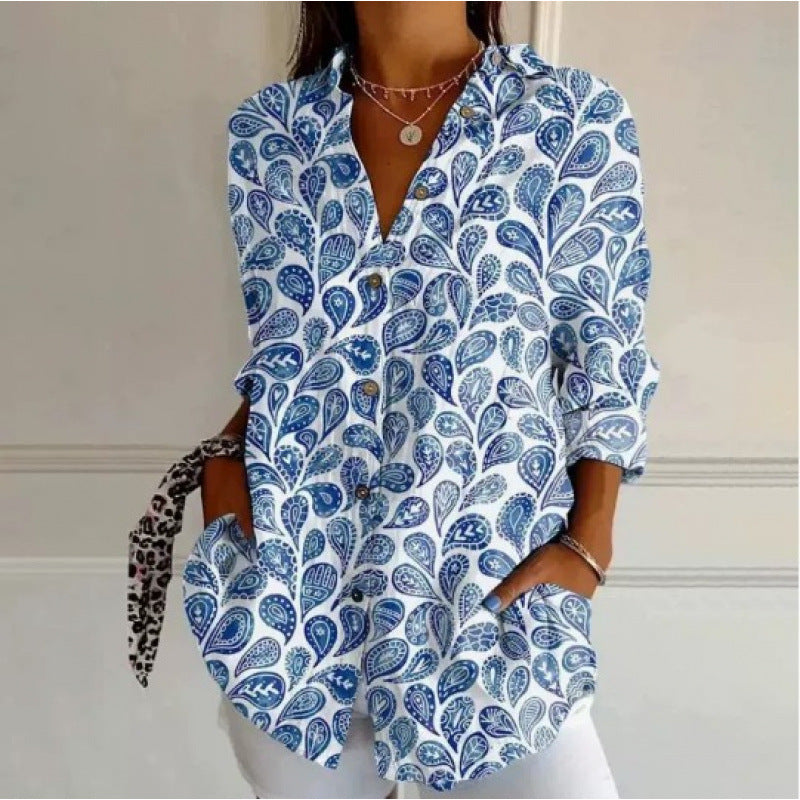 Chemise Géométrique pour Femme