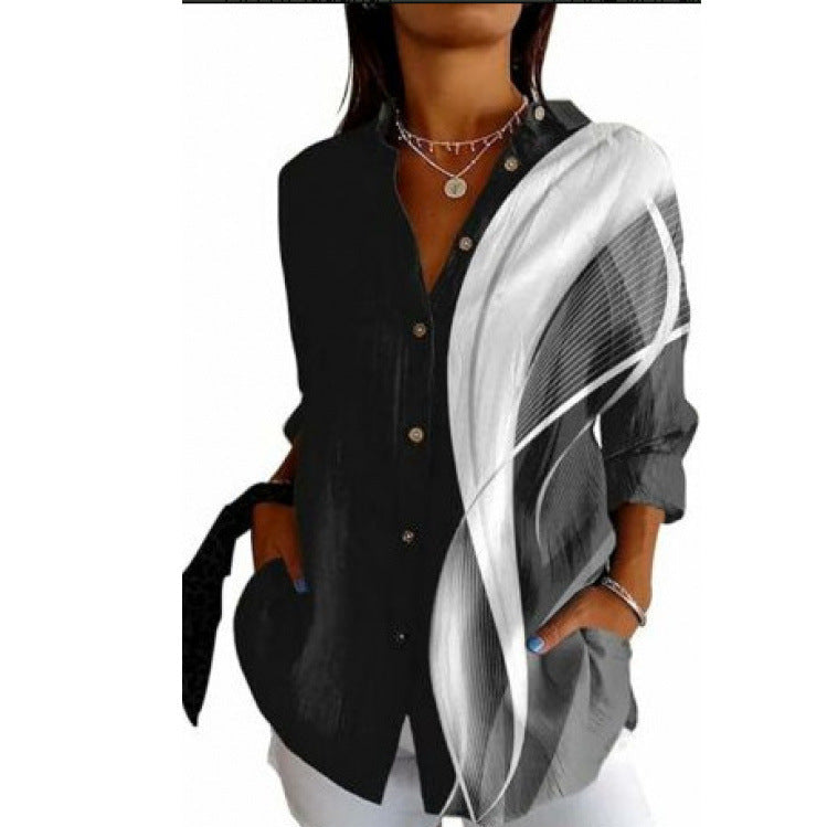 Chemise Géométrique pour Femme