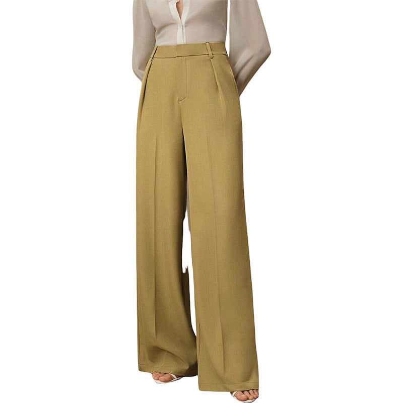 Pantalon Large Droit Femme
