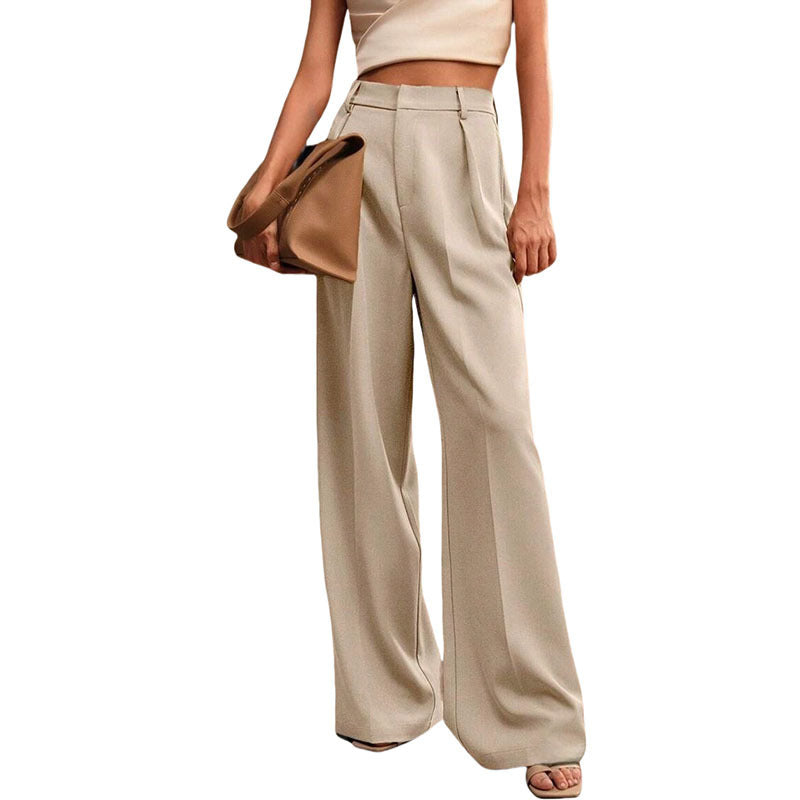 Pantalon Large Droit Femme