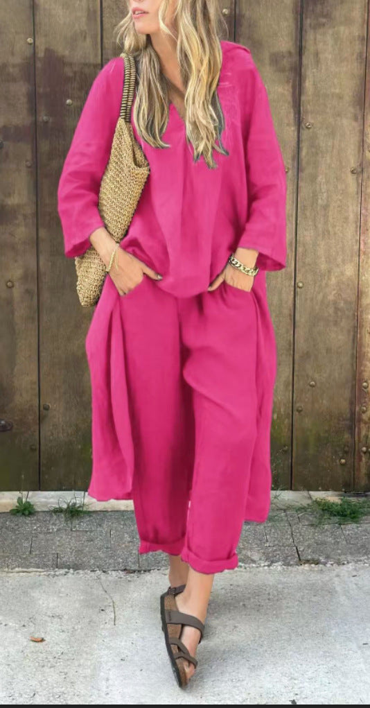 Ensemble 2 Pièces Femme Uni