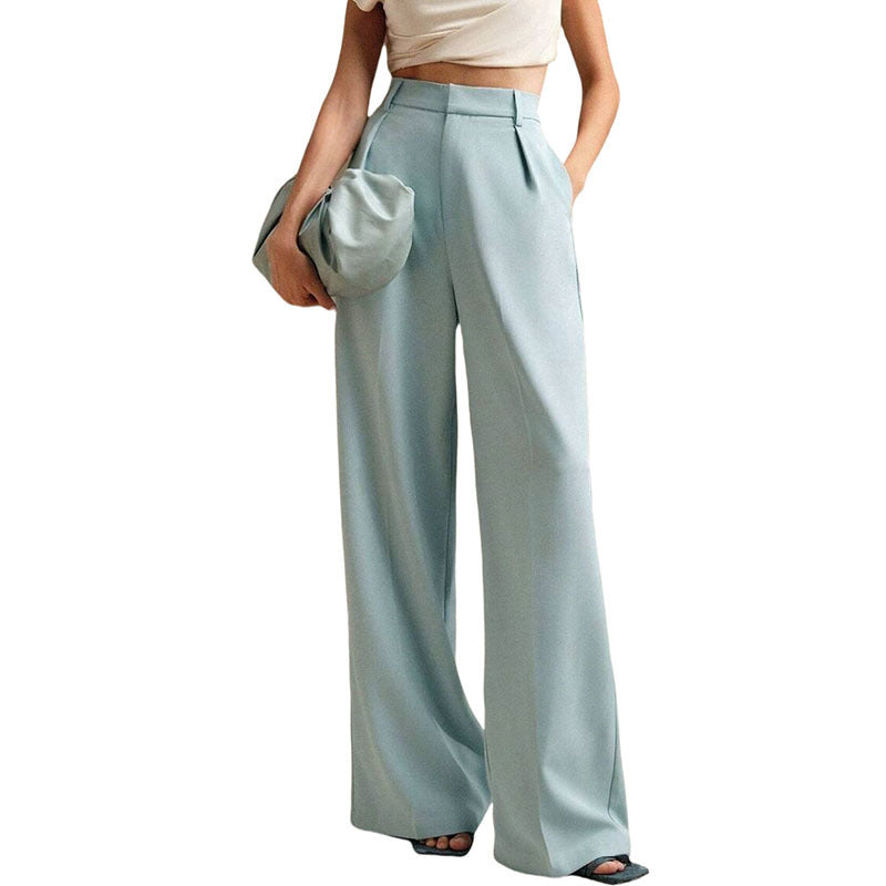 Pantalon Large Droit Femme