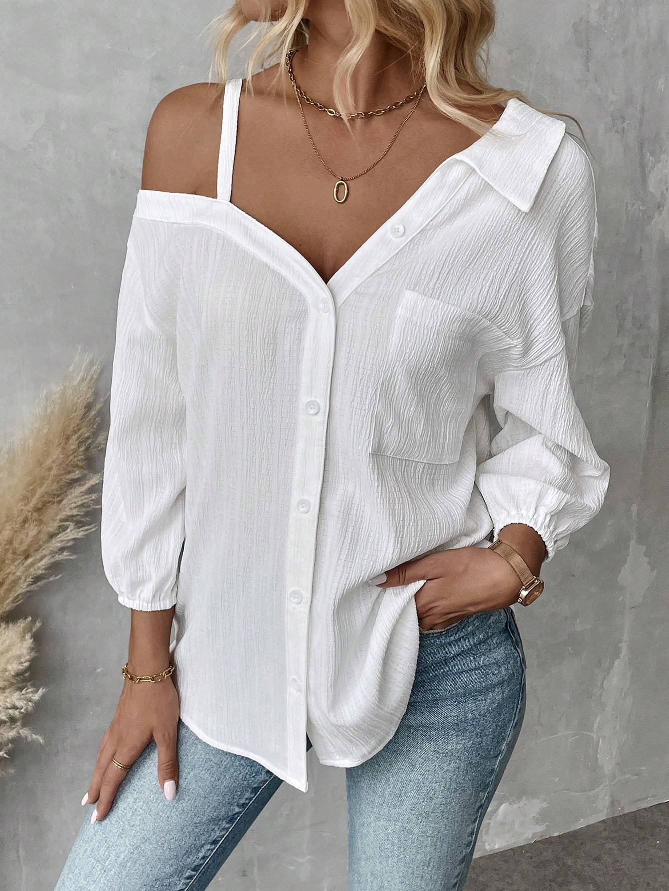 Blouse Asymétrique Casua