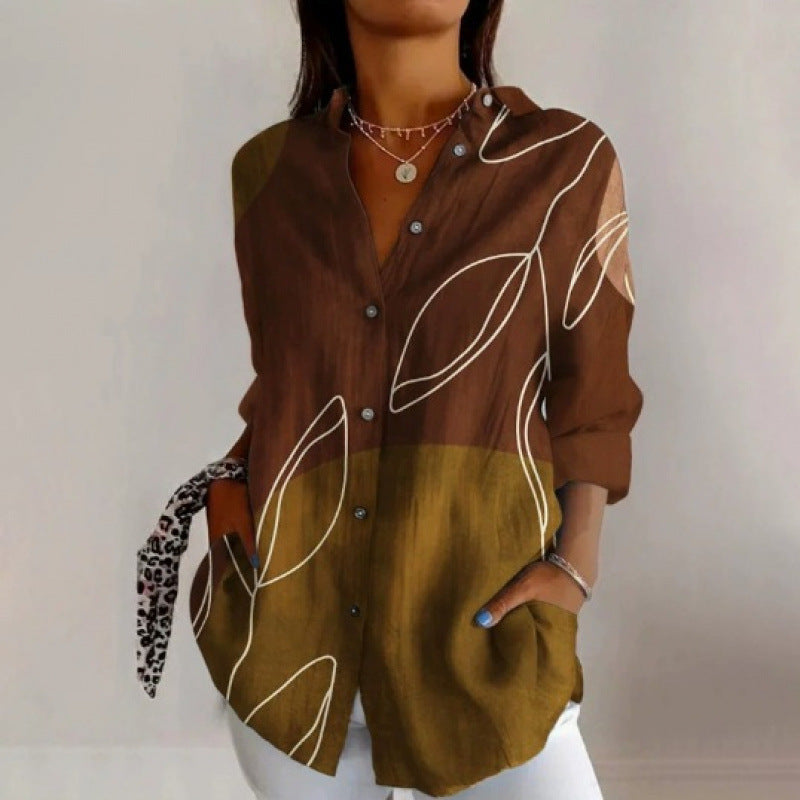 Chemise Géométrique pour Femme