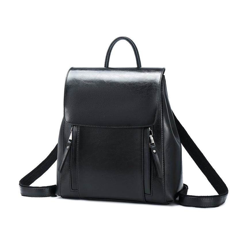 sac à dos en cuir à finition huilée