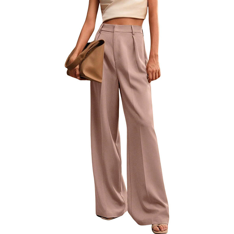 Pantalon Large Droit Femme