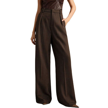 Pantalon Large Droit Femme