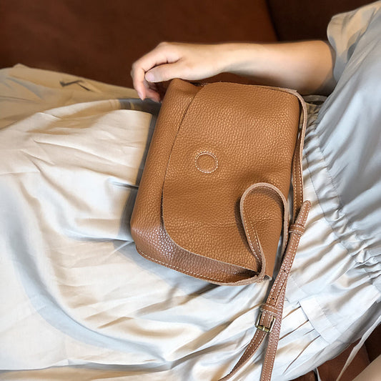 Sac à Épaule Décontracté en Cuir