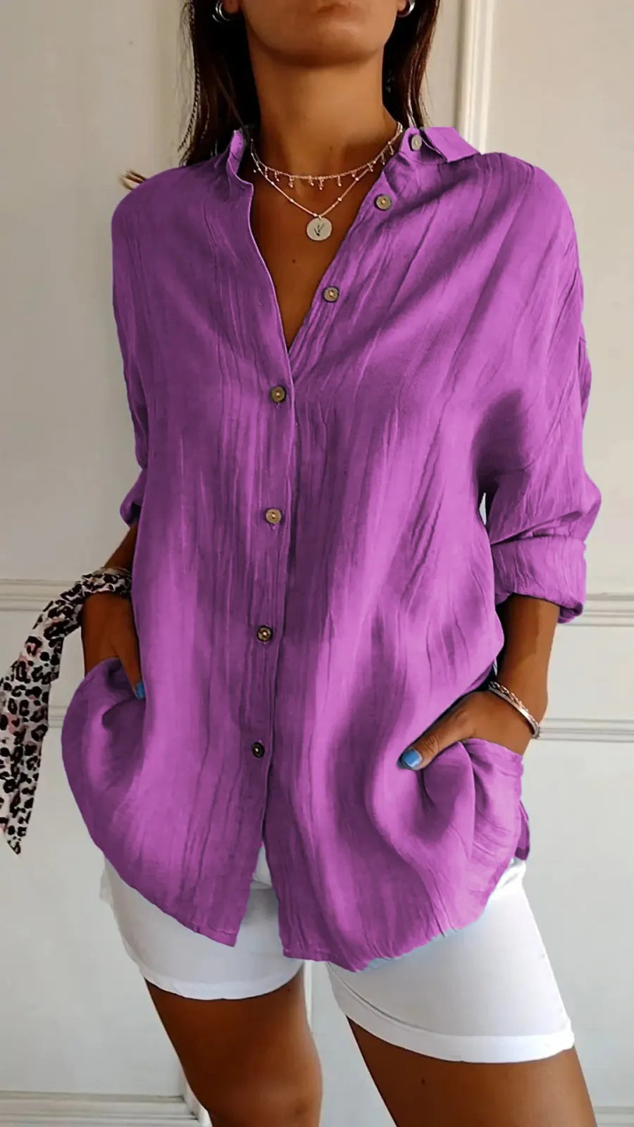Chemise Élégante et Décontractée
