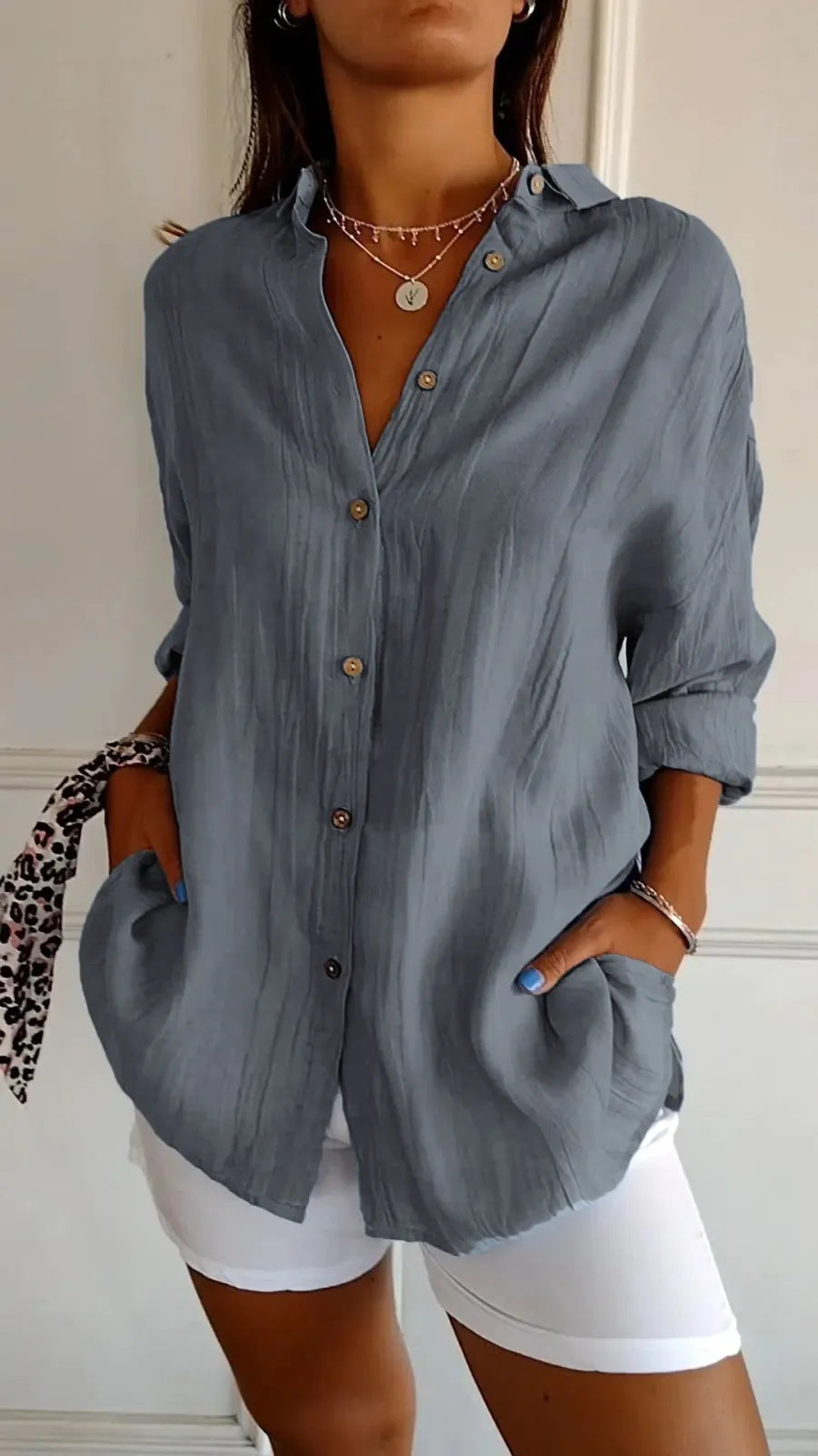 Chemise Élégante et Décontractée