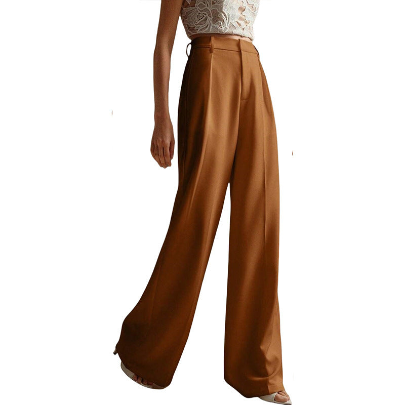 Pantalon Large Droit Femme