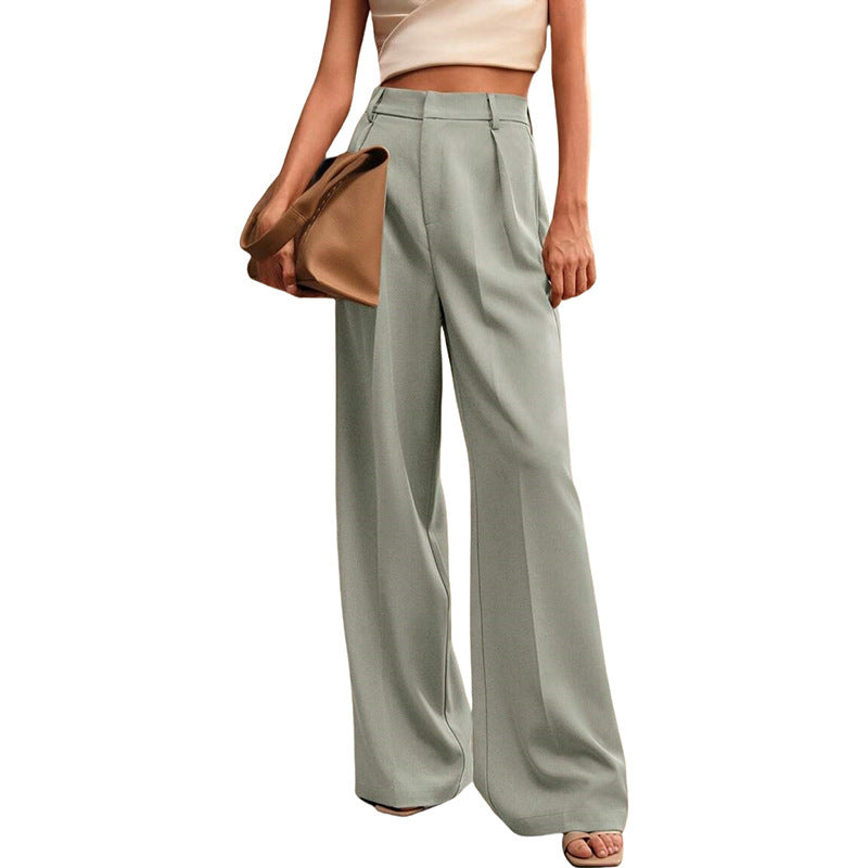 Pantalon Large Droit Femme