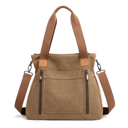 Sac Cabas Femme en Toile - Grand Format Décontracté