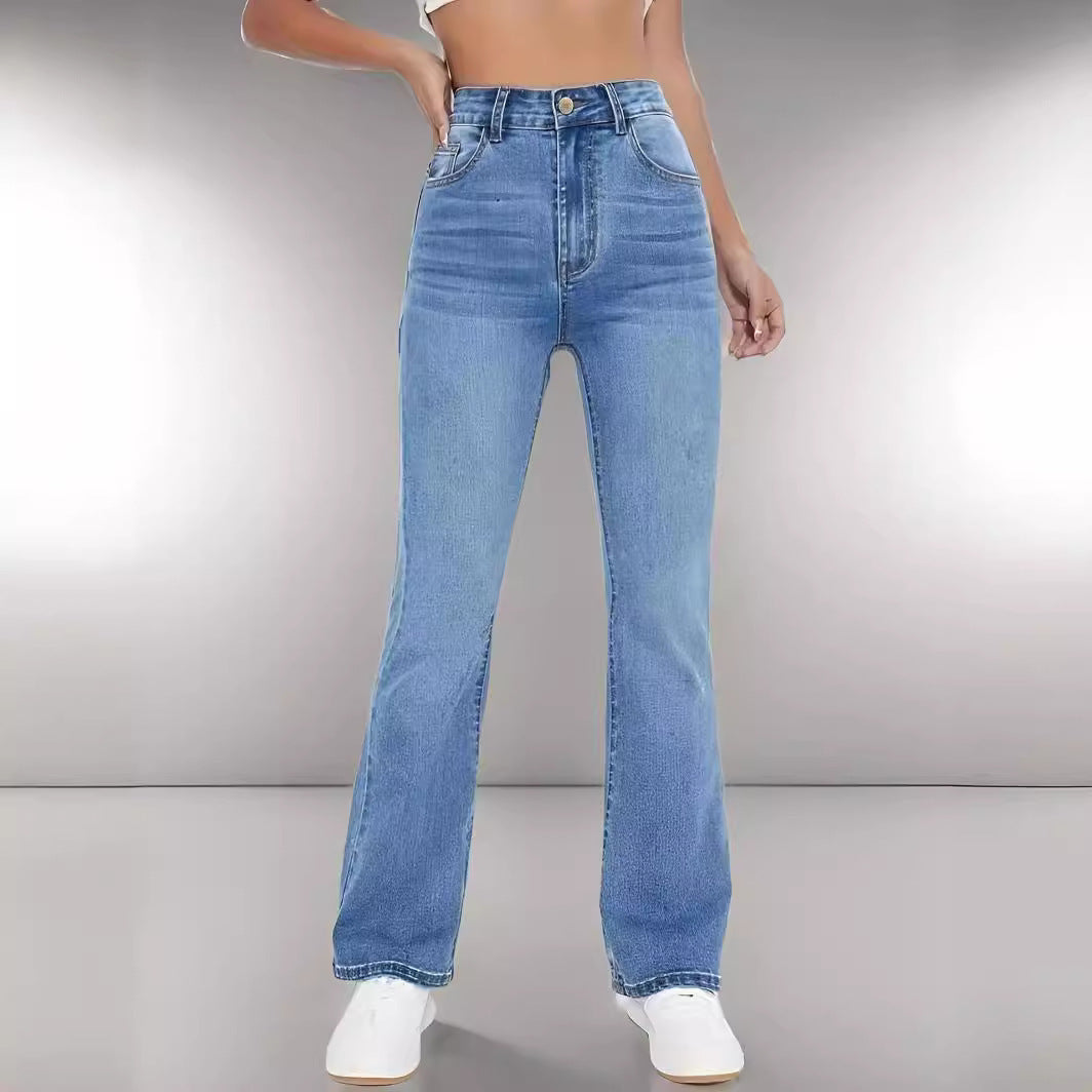 Jean Taille Haute Femme