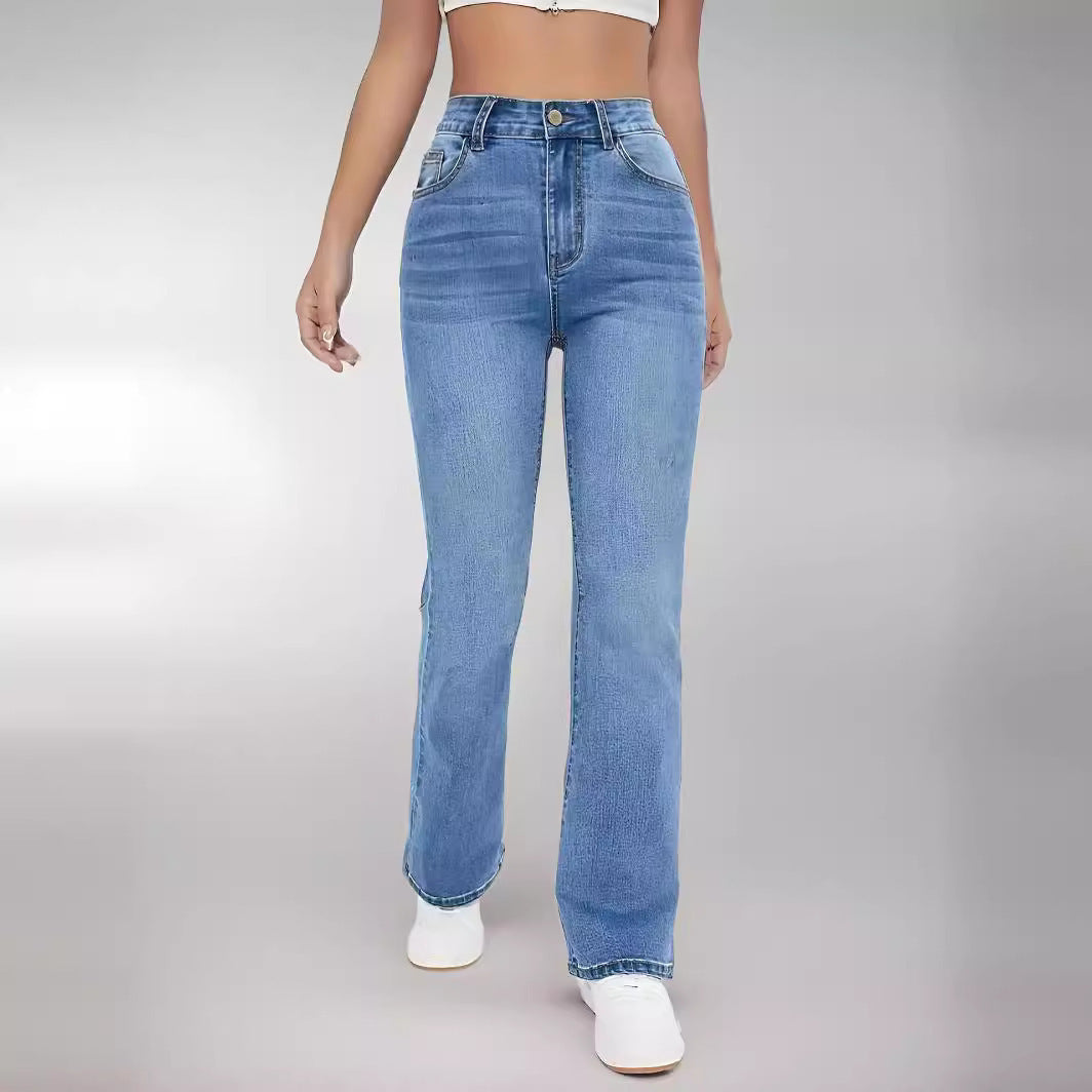 Jean Taille Haute Femme