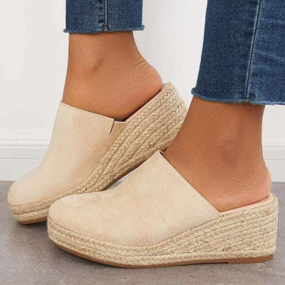 Sandales Compensées d’Été pour Femme