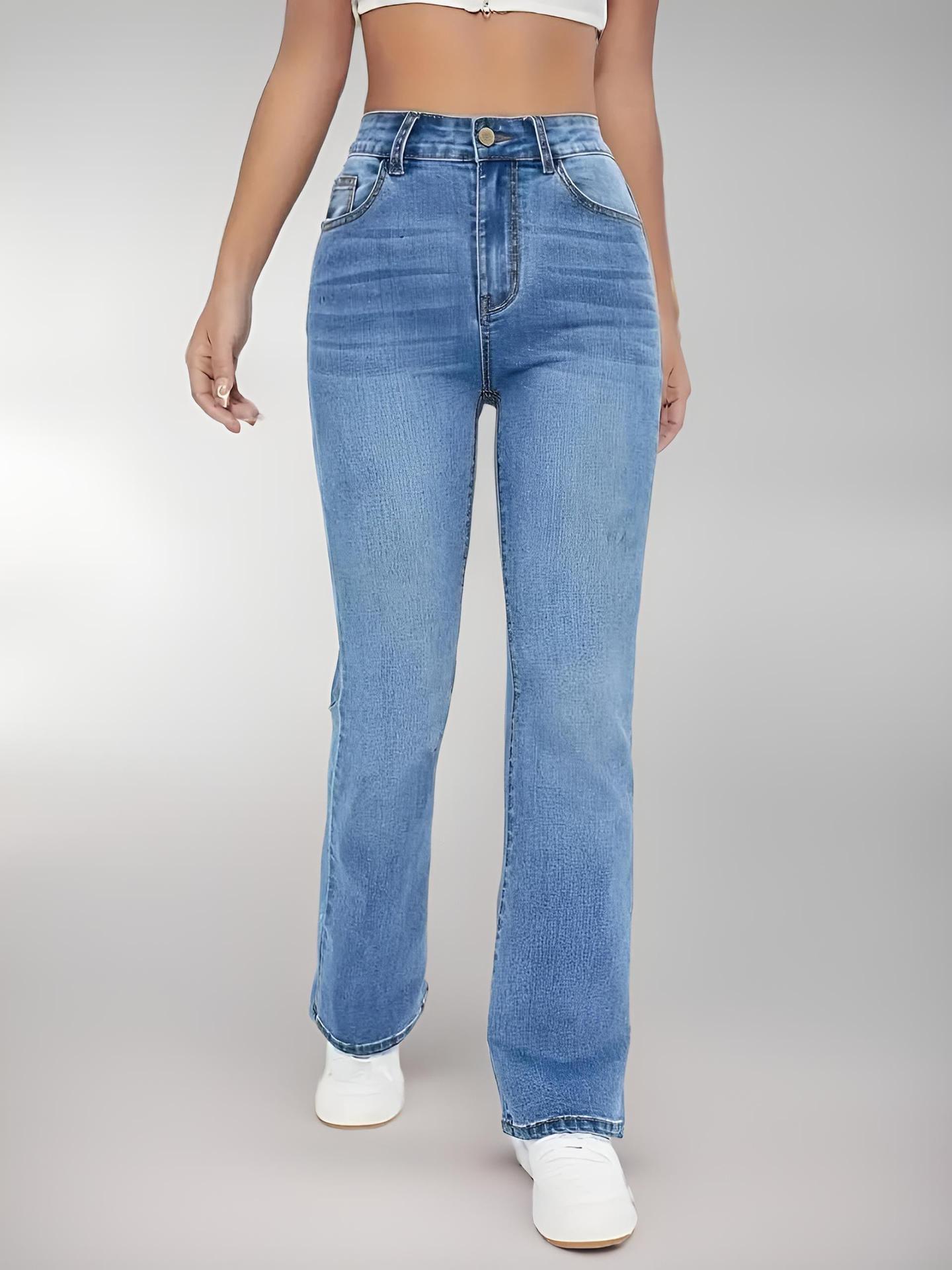 Jean Taille Haute Femme