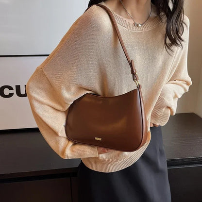 Sac Épaule Rouge Femme – Cuir Texturé Luxe