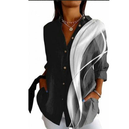 Chemise Géométrique pour Femme