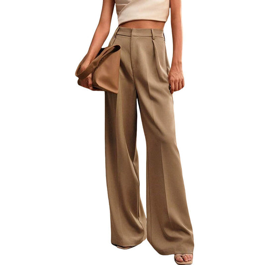 Pantalon Large Droit Femme