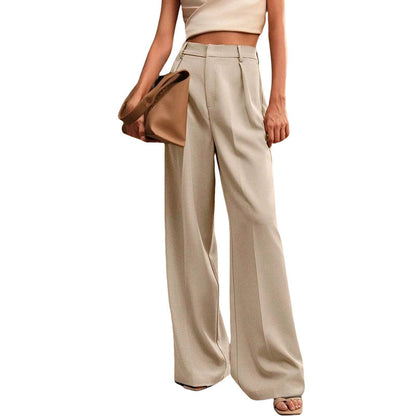 Pantalon Large Droit Femme