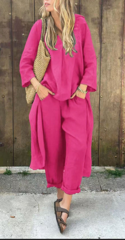 Ensemble 2 Pièces Femme Uni
