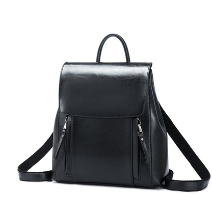 sac à dos en cuir à finition huilée