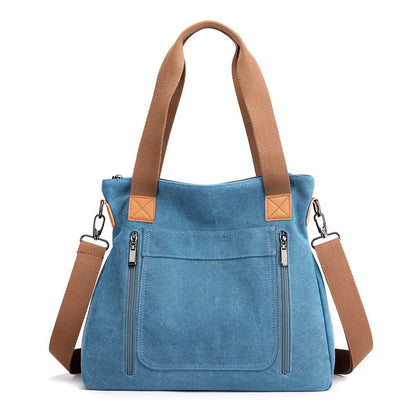 Sac Cabas Femme en Toile - Grand Format Décontracté
