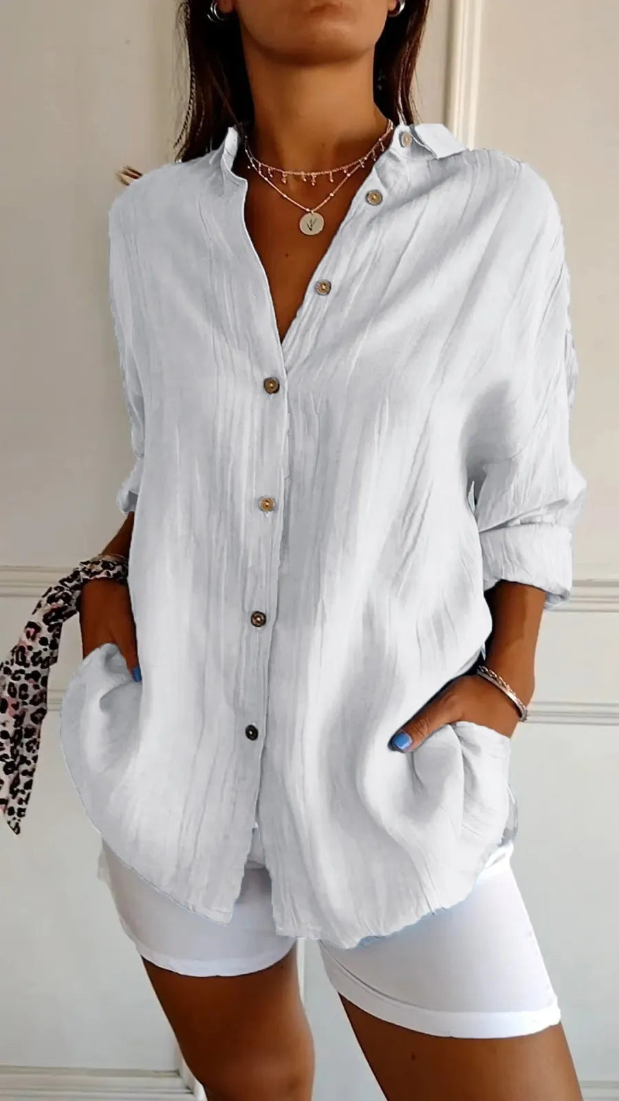 Chemise Élégante et Décontractée
